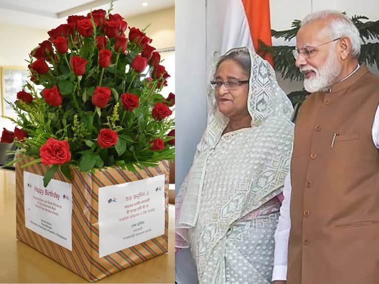 Happy Birthday PM Modi: Bangladesh PM Sheikh Hasina Sends 71 Red Roses As Narendra Modi Turns 71