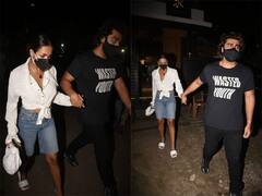 Malaika Arora Arjun Kapoor: हाथों में हाथ डाले नजर आए मलाइका अरोड़ा और अर्जुन कपूर, देखें लव बर्ड्स की लवली तस्वीरें