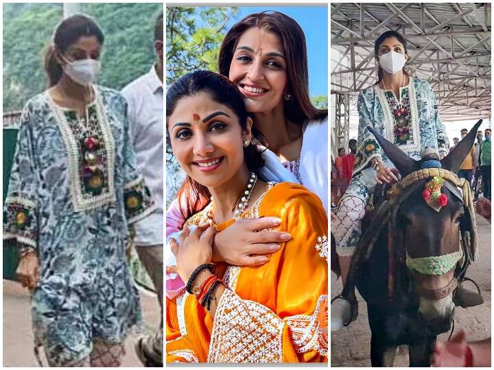 Video: पति की रिहाई के लिए Shilpa Shetty ने जयकारे लगाते हुए माता वैष्णो देवी के दरबार में टेका माथा, बोलीं- जैसे माता की इच्छा Shilpa Shetty offered prayers at shri mata vaishno mandir in katra for husband raj kundra release behind the bars inside photos and video viral Video: पति की रिहाई के लिए Shilpa Shetty ने जयकारे लगाते हुए माता वैष्णो देवी के दरबार में टेका माथा, बोलीं- जैसे माता की इच्छा