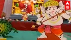 Yeola : बाप्पाच्या सजावटीत गणेश मंडळाकडून कोरोनासुरच्या वधाचा देखावा, बालाजी फ्रेंड सर्कल ABP Majha