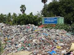 திருவாரூரில் நகராட்சி குப்பை கிடங்கால் மக்கள் அவதி - நோய்த்தொற்றுக்கு ஆளாவதாக வேதனை
