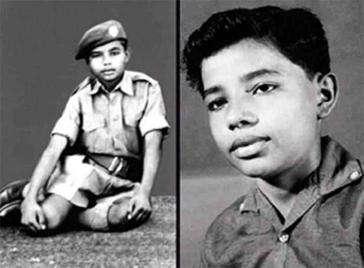 சிறுவயதில் ஆர்.எஸ்.எஸ். உடையில் பிரதமர் மோடி