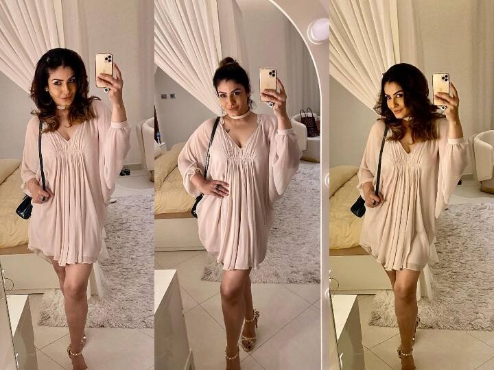 बॉलीवुड की फेमस एक्ट्रेस रवीना टंडन (Raveena Tandon) अक्सर अपने लुक्स और स्टाइल की वजह से सुर्ख़ियों में रहती हैं. हाल ही में उन्होंने इंस्टाग्राम पर बेहद ग्लैमरस तस्वीरें इंस्टाग्राम पर शेयर की हैं. तस्वीरें देखकर फैंस उनकी जमकर तारीफ कर रहे हैं. नीचे की स्लाइड में देखें उनकी ये खास तस्वीरें.