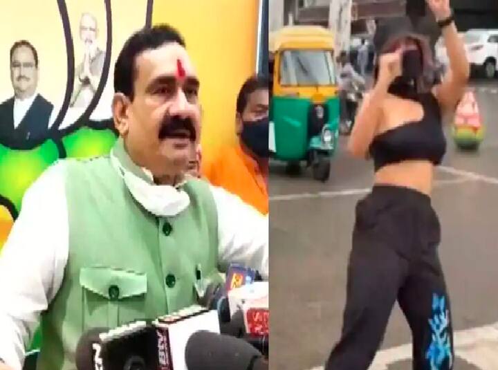 Indore girl’s dance video at busy intersection lands her in trouble, MP Home Minister to order action against her சாலையில் நடனமாடிய இளம்பெண்; நடவடிக்கைக்கு உத்தரவிட்ட அமைச்சர்!