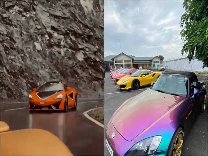 Arunachal CM's post of super cars racing through highways goes viral in social media சூப்பர் கார்களின் அணிவகுப்பு- வைரலாகும் முதலமைச்சரின் பதிவு !