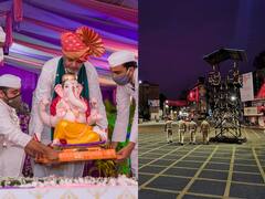 Ganesh Visarjan 2021 : पुण्यात मानाच्या गणपतीचं विसर्जन मंडपातच, घरीच मूर्तींचं विसर्जन करण्याचे प्रशासनाचे आवाहन