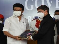 TN Governor Sworn-in clicks: தமிழ்நாடு புதிய ஆளுநர் பதவியேற்பு விழா ஹைலைட்ஸ்