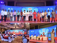 PHOTO : महापुरात लोकांसाठी ते 'विघ्नहर्ता' ठरले... एबीपी माझानं केला सन्मान