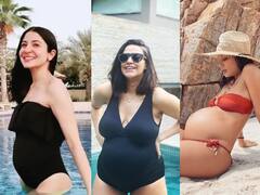 In Pics: Anushka Sharma से लेकर Neha Dhupia तक, प्रेग्नेंसी के दौरान बॉलीवुड की इन हसीनाओं ने बिकिनी पहनने से नहीं किया परहेज