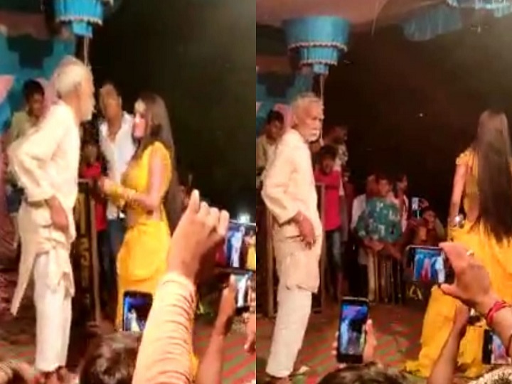 Bihar News: Video Of A Leader Close To CM Nitish VIRAL, Seen Dancing With  Stage Dancers Ann | Bihar News: CM नीतीश के करीबी नेता का वीडियो VIRAL, भरे  मंच नर्तकियों संग