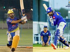 IPL 2021: తొలిపోరుకు సై.. సై..! ముంబయి, చెన్నై సమరానికి సిద్ధం