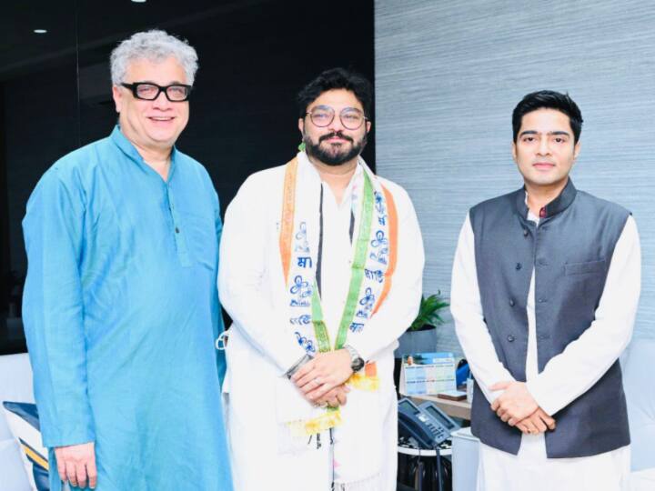 Former BJP MP Babul Supriyo Joins Trinamool Congress In Presence Of Abhishek Banerjee Babul Supriyo Joins TMC:  திரிணாமுல் காங்கிரஸில் இணைந்தார் பாஜக எம்பி பாபுல் சுப்ரியோ!