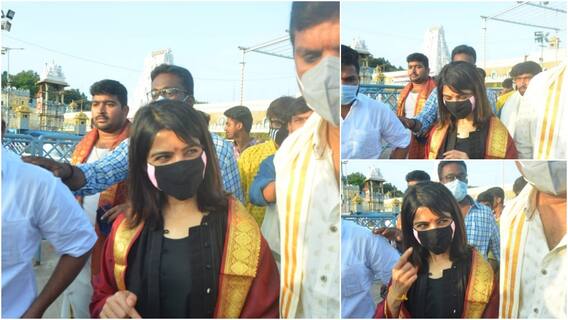 Samantha Tirumala visit: తిరుమల శ్రీవారిని దర్శించుకున్న నటి సమంత