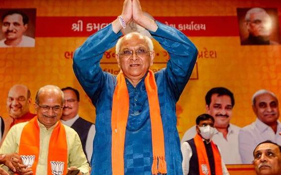 CM ભૂપેન્દ્ર પટેલે ગુજરાતના આ પૂર્વ મુખ્યમંત્રી અને પાટીદાર નેતાના લીધા આશીર્વાદ
