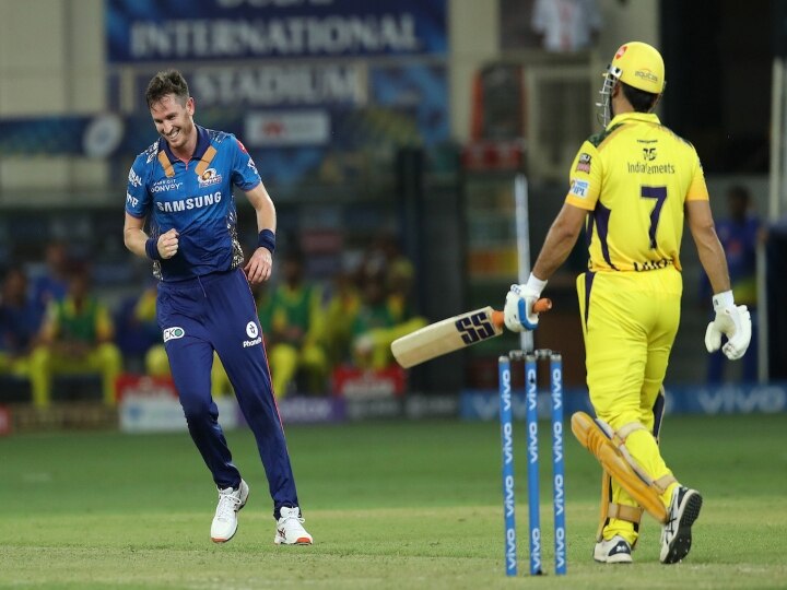 IPL 2021, MI vs CSK:  ஒரே தொடரில் 4ஆவது அரைசதம் கடந்து அசத்திய ருதுராஜ் ; மும்பைக்கு 157 ரன்கள் இலக்கு!