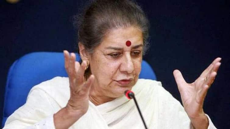 Punjab congress crisis congress leader ambika soni said Punjab cm must be sikh only અંબિકા સોનીએ આ કારણોસર પંજાબના મુખ્યમંત્રી બનવાનો કર્યો ઇન્કાર, જાણો શું આપ્યુ  નિવેદન