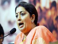 'गांधी परिवार के पांच दशक के 'शासन' के बावजूद अमेठी के सभी परिवारों तक नहीं पहुंचा विकास'- स्मृति ईरानी