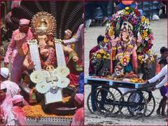 मुंबई में भगवान गणपति की विदाई, उत्सव के अंतिम दिन दो हजार से ज्यादा प्रतिमाओं का विसर्जन