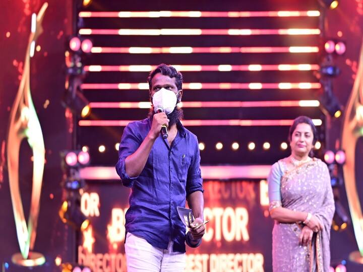 SIIMA awards 2021 check out complete winner list of tamil cinema SIIMA Awards 2021: வெற்றிமாறன், அர்ஜூன்தாஸ், இந்துஜா, கென் கருணாஸ், சைந்தவி... களைகட்டிய சைமா விருதுகள்