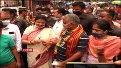 West Bengal By-Poll: রবিবাসরীয় সকালে দিলীপ ঘোষের সঙ্গে প্রচারে প্রিয়ঙ্কা টিবরেওয়াল | Bangla News