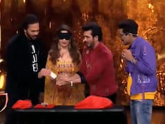 Dance Deewane 3: Madhuri Dixit के साथ हुआ Khatron Ke Khiladi का स्टंट, हाथ पर रखा स्पाइडर तो उछल पड़ीं माधुरी