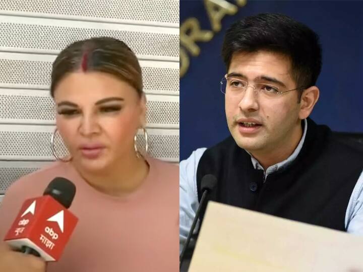 Rakhi Sawant is angry with Navjot Singh Sidhu's taunt of Raghav Chadha watch video Raghav Chaddha के Navjot Singh Siddhu वाले तंज से नाराज हैं Rakhi Sawant, CM केजरीवाल से की पार्टी से निकालने की मांग