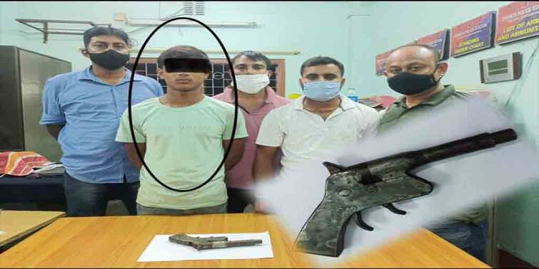 coochbehar dinhata police arrested a minor with a firearm Coochbehar: আগ্নেয়াস্ত্রসহ এক নাবালককে গ্রেফতার করল দিনহাটা থানার পুলিশ