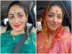मां काली का आशीर्वाद लेने कोलकाता के दरबार पहुंचीं Yami Gautam, माता की रोली से भरी मांग, देखिए खूबसूरत तस्वीरें