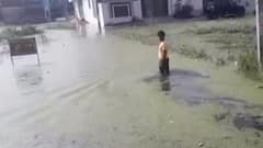 Ayodhya में हुई बारिश ने नगर निगम की पोल खोल कर रख दी