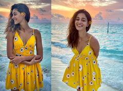 मालदीव में कभी फ्लोरल ड्रेस तो कभी बिकिनी पहन Ananya Pandey ने अपने किलर लुक्स से सबको किया घायल