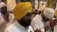 Punjab New CM: सीएम पद की शपथ लेने से पहले चरणजीत सिंह चन्नी ने गुरूद्वारे में टेका मत्था