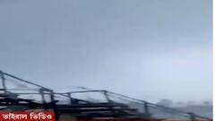 Mini Tornedo: সাগরে ভারী বৃষ্টির দোসর মিনি টর্নেডো! ভাইরাল ভিডিও | Bangla News