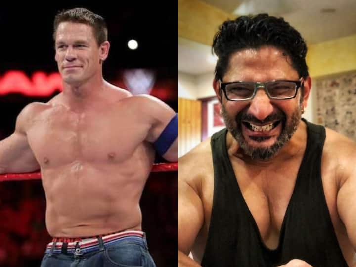 Arshad Warsi new look went viral Wrestler John Cena also shared the picture Arshad Warsi Transformation: वायरल हुआ अरशद वारसी का नया लुक, रेसलर John Cena ने भी शेयर की तस्वीर