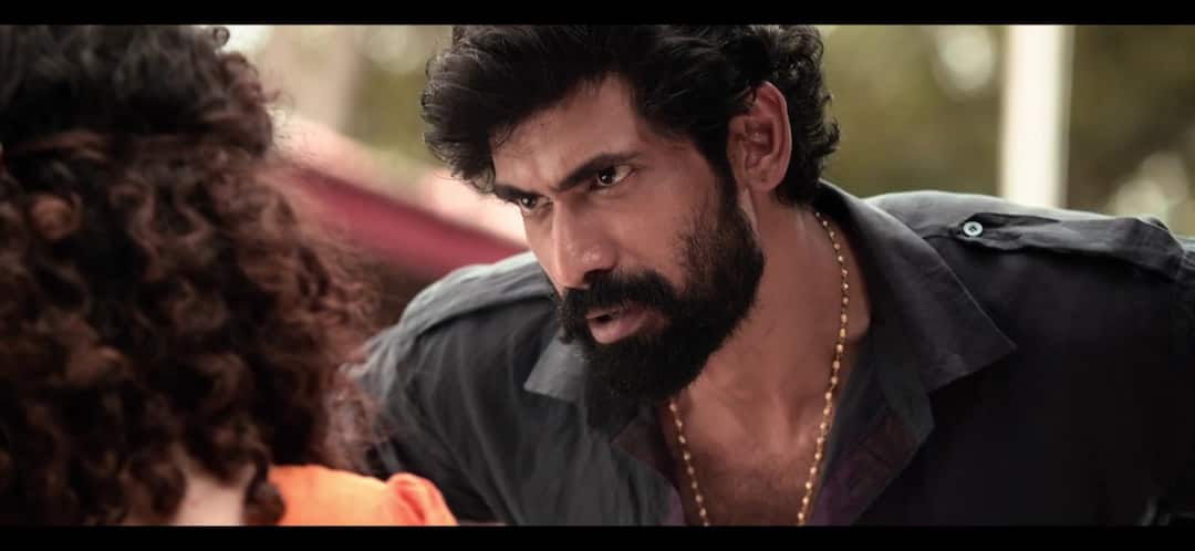 Bheemla Nayak: Blitz of Rana Daggubati as Daniel Shekar Bheemla Nayak: ''నీ మొగుడు గబ్బర్ సింగ్ అంట.. స్టేషన్ లో టాక్ నడుస్తోంది''