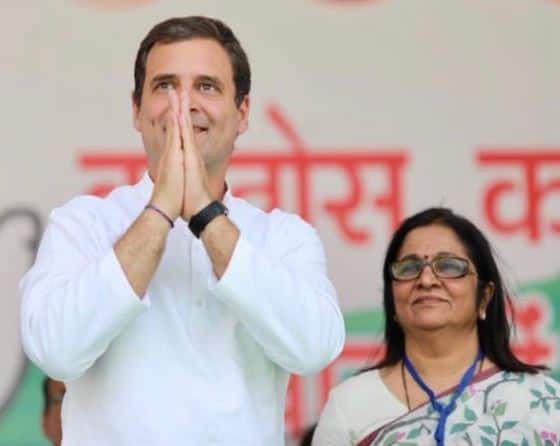 Congress nominates Rajni Patil for Rajya Sabha seat due to death of Rajiv Satav Rajani Patil : राजीव सातव यांच्या निधनामुळं रिक्त जागी काँग्रेसकडून रजनी पाटील यांना राज्यसभेसाठी उमेदवारी 