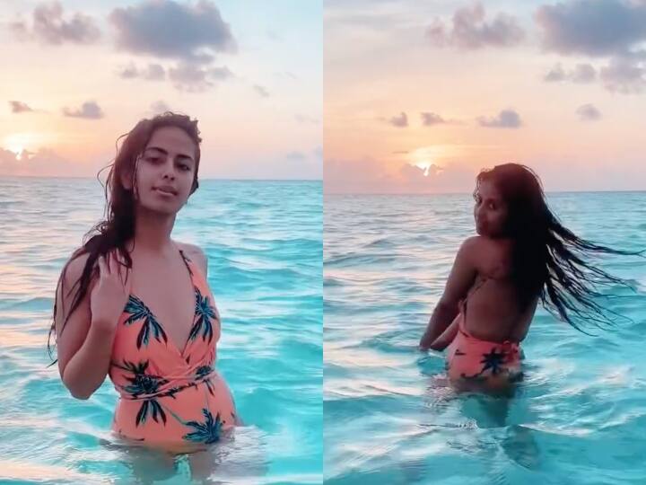Avika Gor was seen enjoying in the bridge wearing a swimsuit in Maldives watch video Avika Gor Video: मालदीव में स्विमसूट पहनकर पुल में एन्जॉय करती नजर आईं Avika Gor, देखें वीडियो