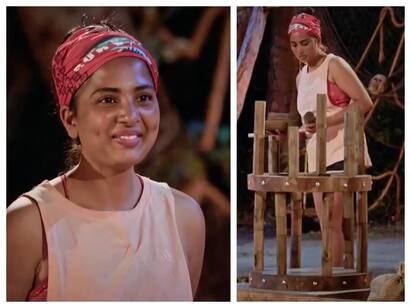 Survivor Tamil episode 8 Survivor Tamil: கண்ணீருடன் விடைபெற்ற கன்னக்குழி அழகி சிருஷ்டி... லீடருக்கு மோதும் பார்வதி!