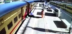 Watch: CCTV Captures Chilling Visuals Of Woman Tripping From A Moving Train In Mumbai