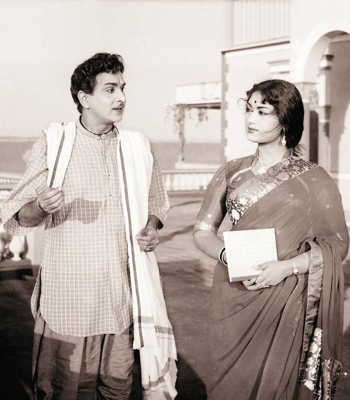 మహానటి సావిత్రితో అక్కినేని