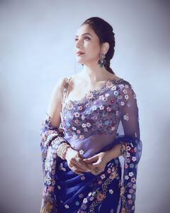 Madhuri Dixit : 'धकधक गर्ल'चा नादखुळा; सौंदर्यानं चाहते पुरते घायाळ