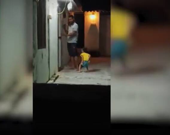 Watch: మూడేళ్ల కొడుకుని హింసించిన తండ్రి.. చూసి ఎంజాయ్ చేసిన సవతి తల్లి