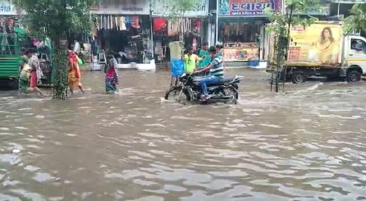 Rainfall forecast for the next five days in the state, Saurashtra received 90% rainfall while the state received 80% rainfall રાજ્યમાં આગામી પાંચ દિવસ વરસાદની આગાહી, સૌરાષ્ટ્રમાં 90% તો રાજ્યમાં 80% વરસાદ પડ્યો
