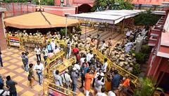 Uttar Pradesh CM & Deputy CM Along With Others Gather To Pay Last Respects To Mahant Narendra Giri Maharaj