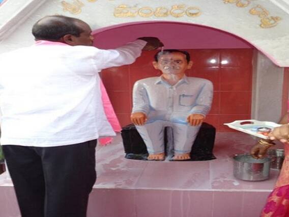 Watch: అమ్మకానికి సీఎం కేసీఆర్ గుడి.. లేదంటే కూలగొట్టేస్తాడట..