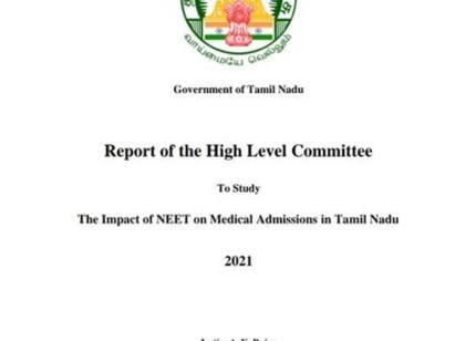 Justice AK Rajan report How tamil medium students  affect after NEET NEET : நீட் தேர்வுக்கு பின்பு தமிழ்வழி மாணவர்களின் நிலை - ஏ.கே.ராஜன் குழு அறிக்கை தரும் தகவல்..