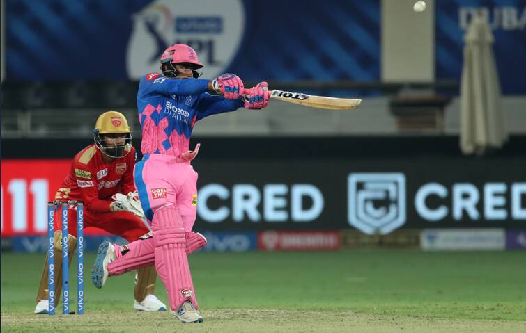 IPL 2021: PBKS given target of 186 runs against RR in Match 32 at Dubai International Stadium PBKS vs RR, 1 Innings Highlight: அப்பாடா... 185 ரன் குவித்த ராஜஸ்தான்... 5 விக்கெட் எடுத்து ஆறுதல் தந்த ஹர்ஷதீப்!