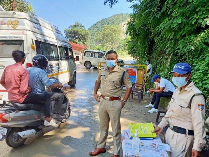 Tight security arrangements amid kedarnath yatra  2021 policemen deployed ANN Kedarnath Dham: यात्रियों की सुरक्षा के लिए चाक-चौबंद व्यवस्था, सैकड़ों पुलिसकर्मी तैनात