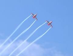 ਸੁਖਨਾ ਝੀਲ ਤੇ ਸ਼ਾਨਦਾਰ ਏਅਰ ਸ਼ੋਅ, ਹਵਾਈ ਸੈਨਾ ਨੇ ਦਿਖਾਈ ਅਸਮਾਨ 'ਚ ਤਾਕਤ