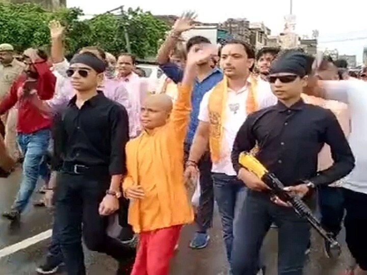 Little Yogi Adityanath: Boy Dressed Up Like UP CM Catches Eyeballs During Public Event — See Pictures