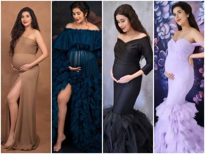 sasmita sahaaaaaaaaa on X  Maternity photoshoot outfits, Indian